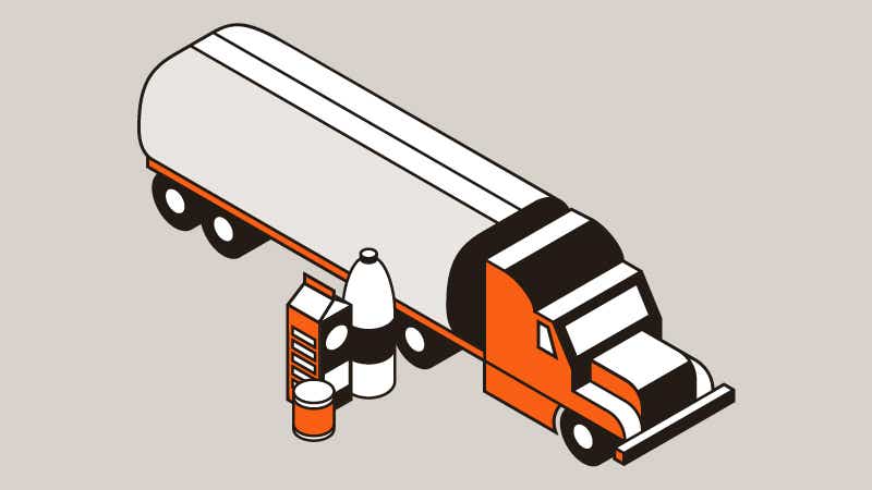 truck with dairy-free foods